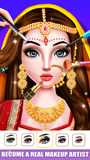 Wedding Dress up Bridal Makeup Screen 3