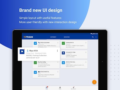 17TRACK Отслеживание Посылок Screenshot