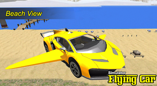 Flying Car Stunt Simulator