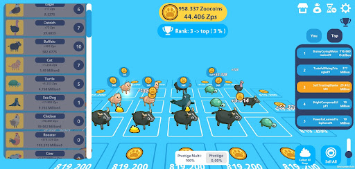 Animal Zoo Clicker Screen 2