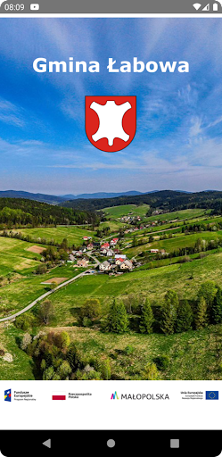 Android application Gmina Łabowa screenshort