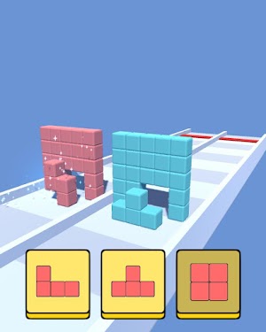 #3. TetRush3D (Android) By: Baloon Games