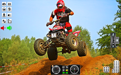 Android application ATV Quad Bike Simulator Racing screenshort