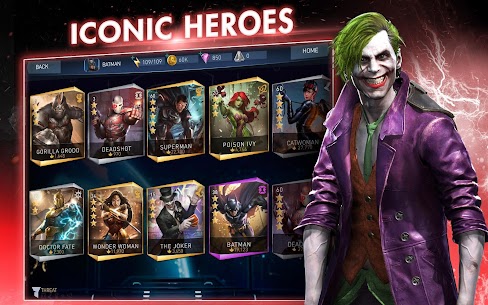 Injustice 2 Mod APK 2022 Unlimited Gems,Credits & Coins 8
