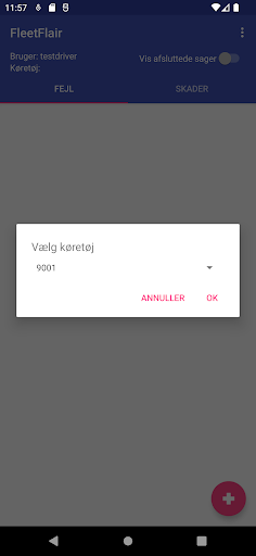 Android application FleetFlair screenshort