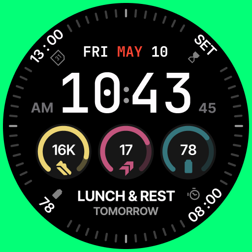 Scoring Goals Watch Face Download on Windows