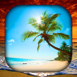 Значок приложения "Пляж Обои HD/3D/4K"