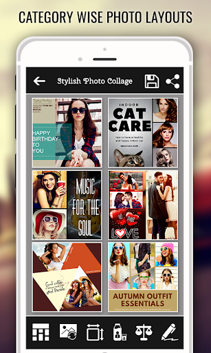 Creative Photo Collage Editor Screen 2
