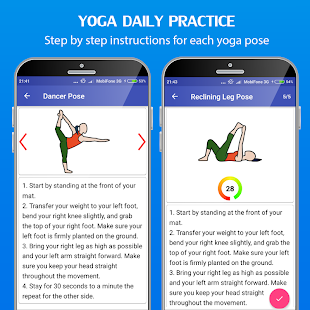 Yoga Daily Fitness - Yoga Pose Screenshot