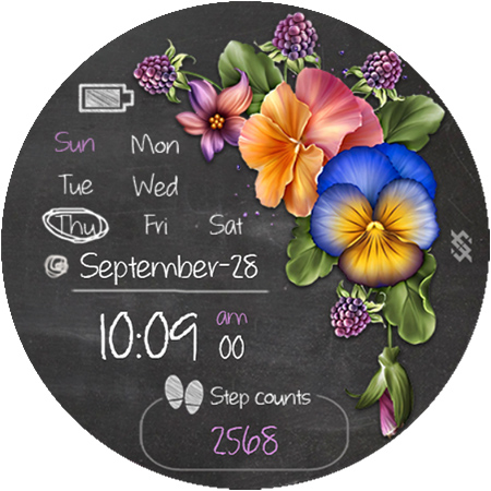 BFF95- Blackboard Art Flower screenshot 16
