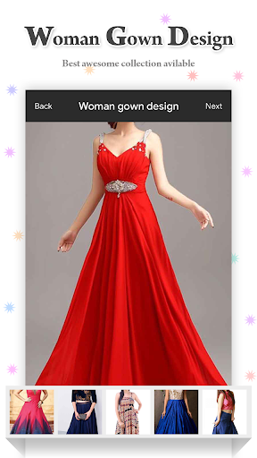 Woman Gown Design Screen 3