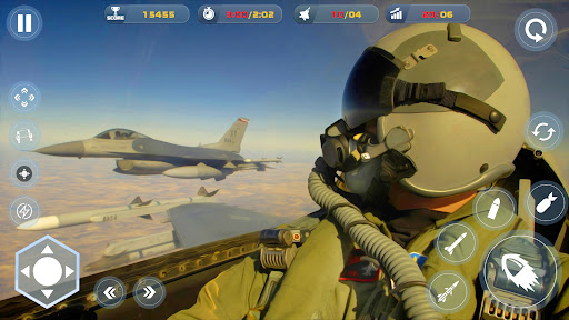 Android application Warplanes Air Combat Simulator screenshort