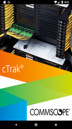 Android application cTrak by CommScope screenshort