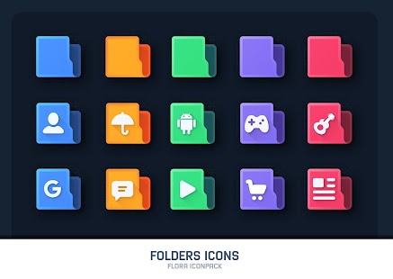 Flora : Material Icon Pack Screenshot