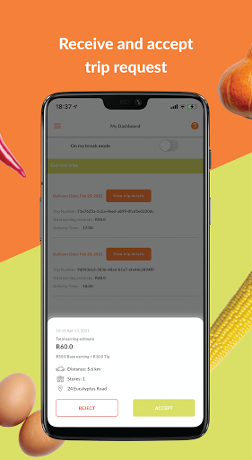 Delivast Operator Screen 3