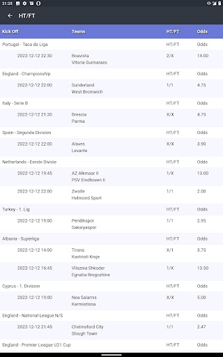 1x2 Football Prediction