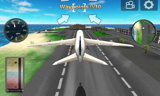 Flight Simulator: Airplane 3D Screenshot