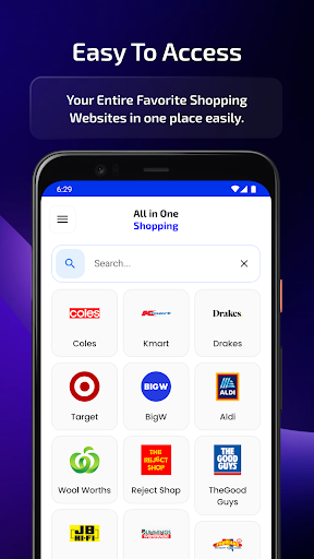 Android application All in One Shopping: Australia screenshort