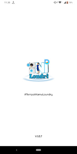 Android application Ini Londri screenshort