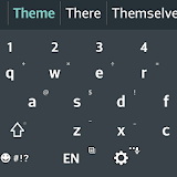 L Dark Keyboard LG THEME icon