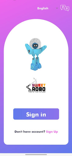 Android application Sweet Robo screenshort