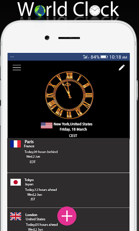 World clock widget and weather - 1.0.4 - (Android)