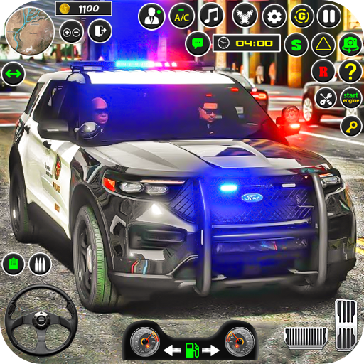 Police Car Game Car Parking 3D logo