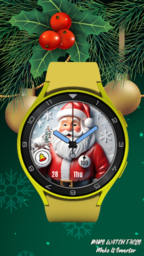 Merry Christmas Watch Face Screenshot 2 - AppWisp.com