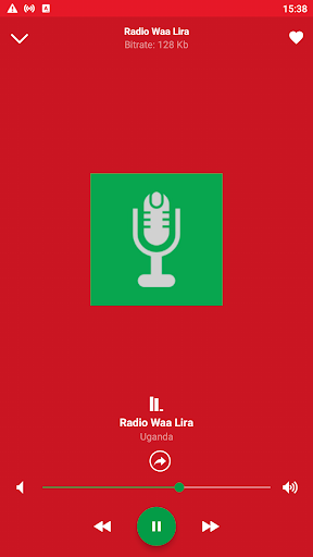 Android application radio waa lira screenshort