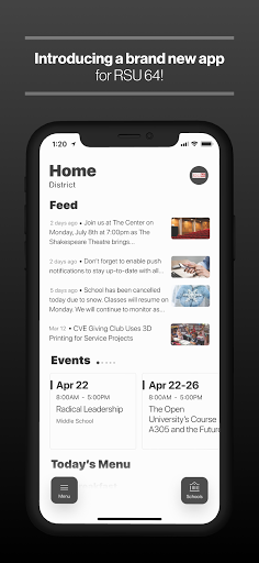 Android application RSU 64 screenshort