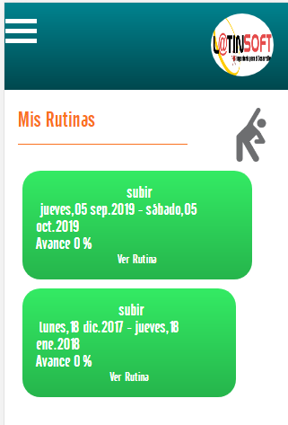 24/7 GYM LatinsoftCR Screen 3