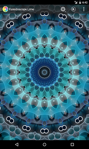 Kaleidoscope Lime Screen 3