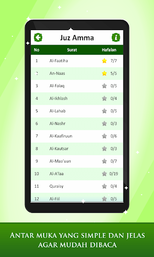 Screenshot of Marbel Juz Amma