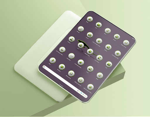 Oblique Conifer Icons Pack