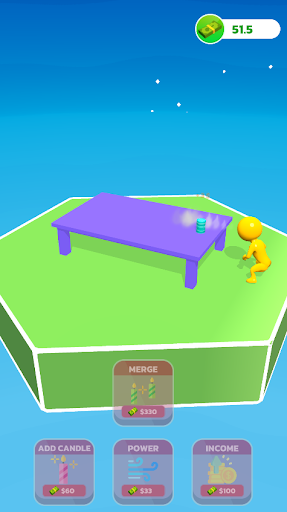 Idle Candle Fire 3D Screen 3