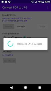 Captura 4 PDF to JPG : Pdf Image Convert android
