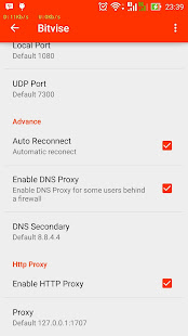 eProxy pour Android