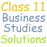 Class 11 Business Studies Solutions