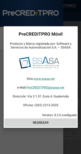 PreCREDITPRO - Crediguate Screen 3