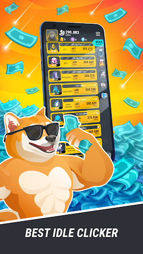 Android application Crypto Miner Tycoon screenshort