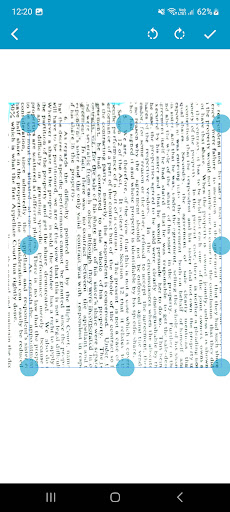 Cam2Scan Screen 3