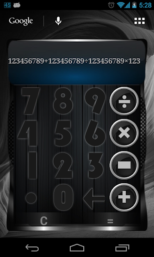 Calculator Widget Screen 3