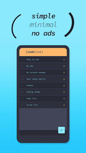Code List Screen 2