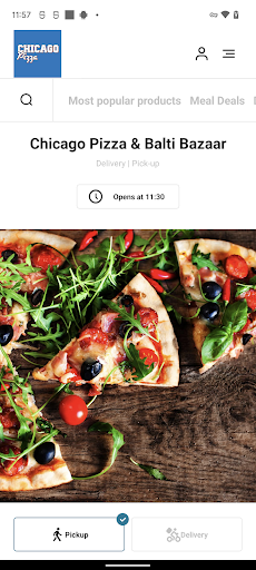 Android application Chicago Pizza & Balti Bazaar screenshort