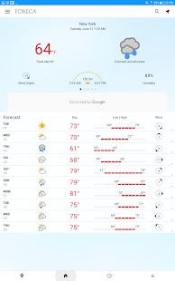 Foreca Weather Varies with device APK screenshots 13