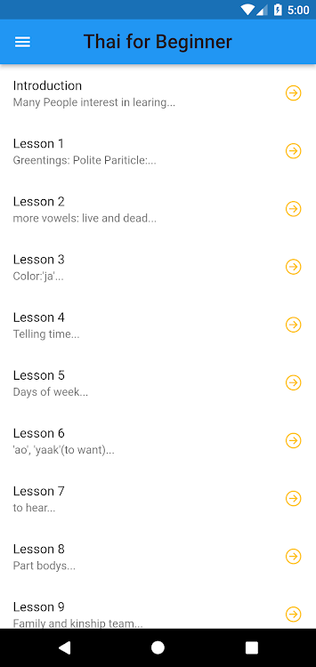 Thai for Basic learner - 1.0.0 - (Android)