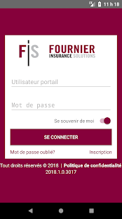 Aperçu de l'application
