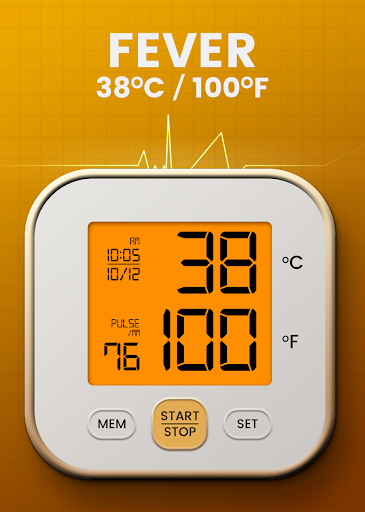 Body Temperature Fever Tracker Screen 2