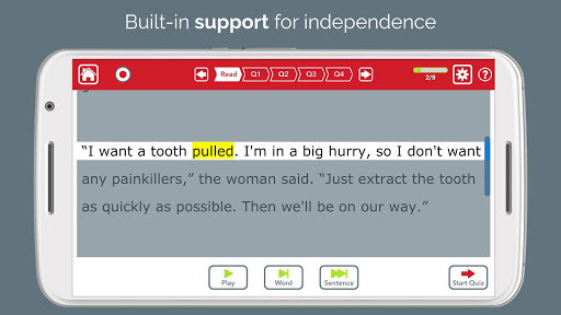 Screenshot of Advanced Language Therapy