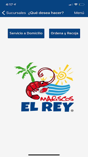 Mariscos El Rey Oficial Screen 3